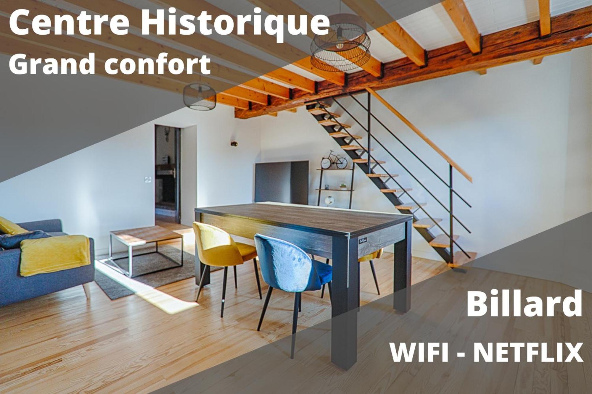 L'Escarpin - Billard - Centre Historique Apartment โรม็อง-ซูร์-อีแซร์ ภายนอก รูปภาพ